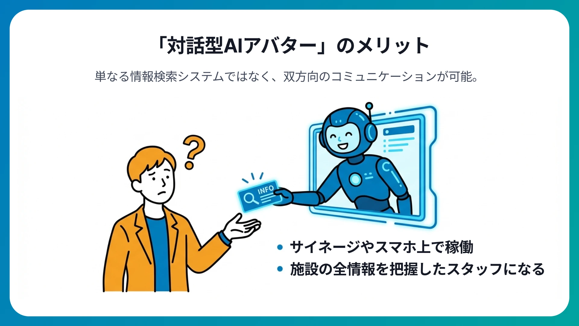 ショッピングモールに「対話型AIアバター」を導入するメリット