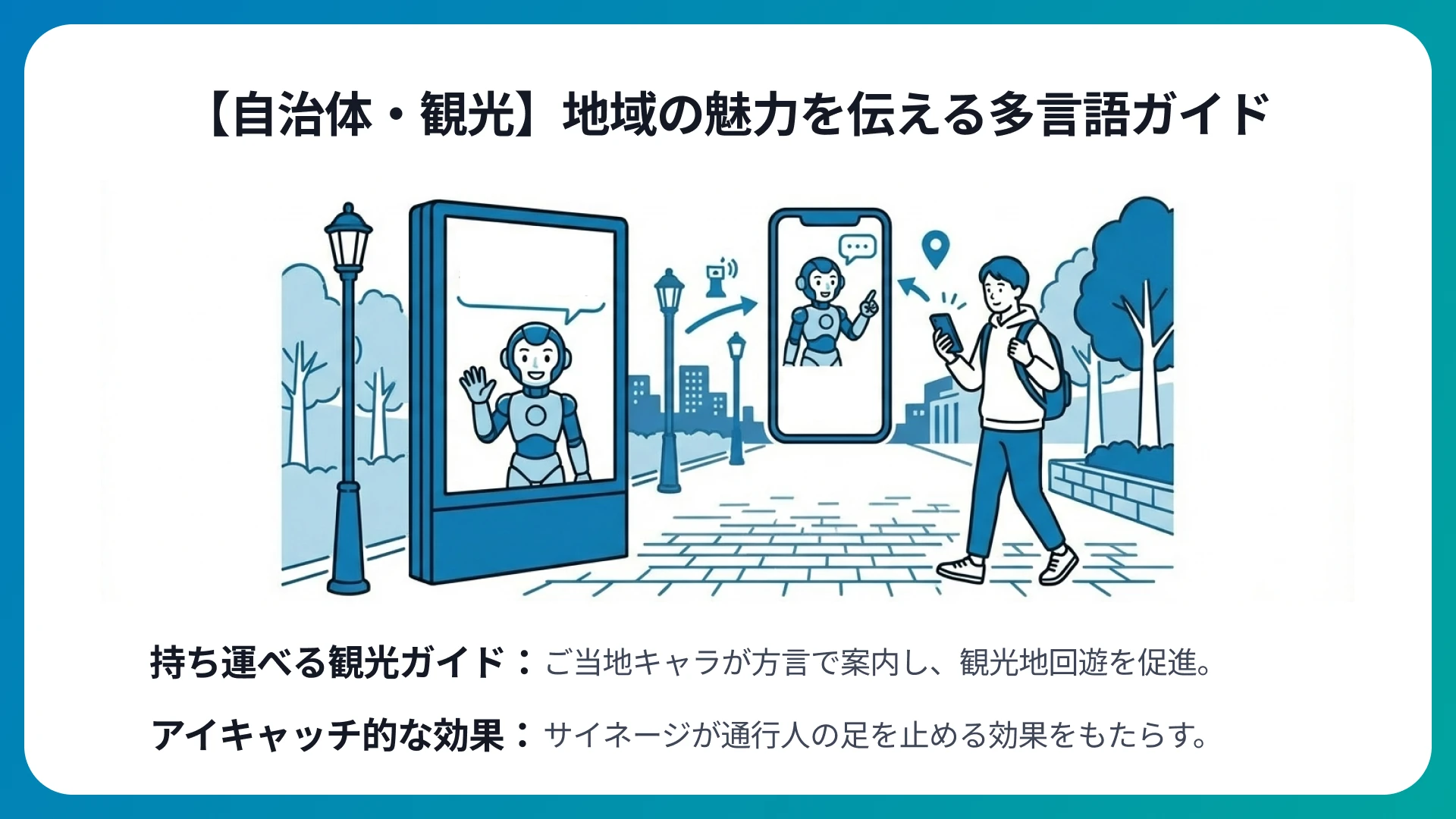 【自治体・観光案内所】ご当地キャラクターやマスコットをAIアバター化